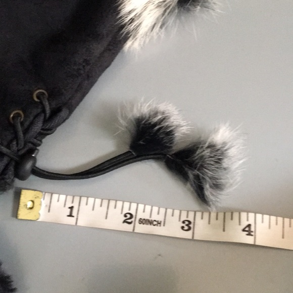 JUST IN fingerless gloves BLACK - Picture 7 of 7